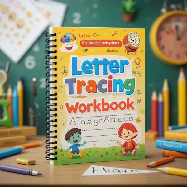 Letter Tracing Workbook KDP