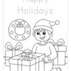 Magical Christmas Coloring Book: 70 Festive Pages for Holiday Fun - Image 3