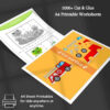 1000+ Cut and Glue Worksheets | Educational A4 Printables (PDF) - Image 3