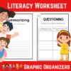 Engaging Literacy Worksheets with Illustrations for Early Learners - Image 2