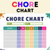 Behavior Chart | Responsibility Chores Chart | Chore Chart | Weekly Chore Chart - Image 2