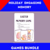 holiday and Engaging Memory Games Bundle – Christmas, Easter, Animals, and More! - Image 2