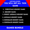 holiday and Engaging Memory Games Bundle – Christmas, Easter, Animals, and More! - Image 4