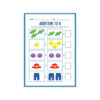 Kindergarten Addition Workbook: fun and winter 30-Page Practice Sheets - Image 3