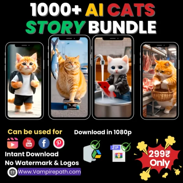 1000+ Ai Cats Story Bundle